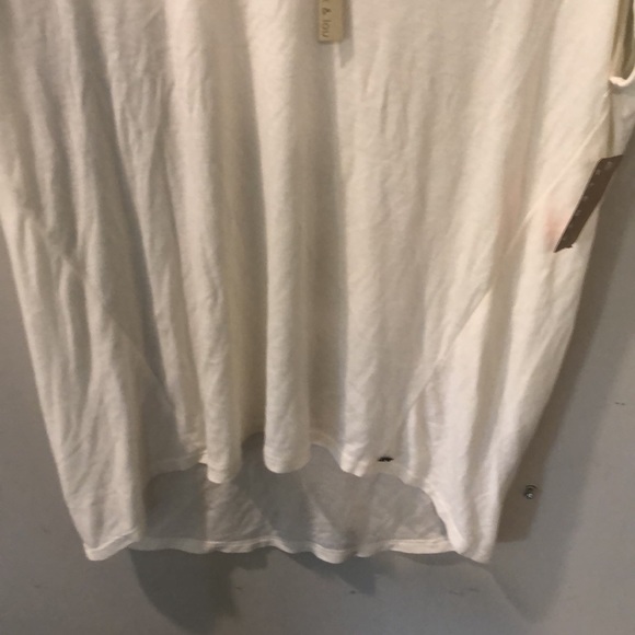 NWT Monk & Lou oversize hi low sweater L - Picture 3 of 5